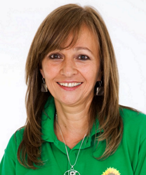 Fotografía de la representante Ángela María Robledo Gómez