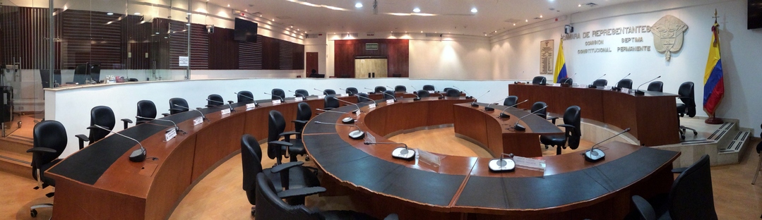 Salón de sesión Comisión Séptima Constitucional Permanente