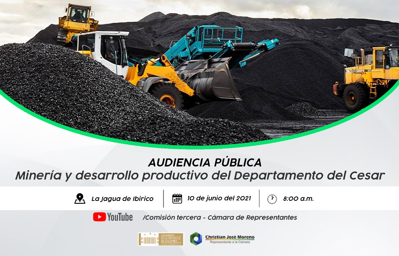 Audiencia pública sobre ‘Minería y desarrollo productivo del Departamento del Cesar’