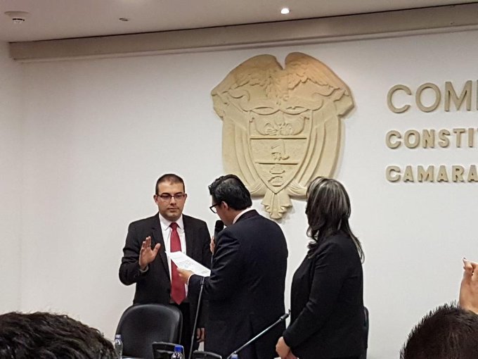 Un Vallecaucano nuevo vicepresidente de la comisión primera