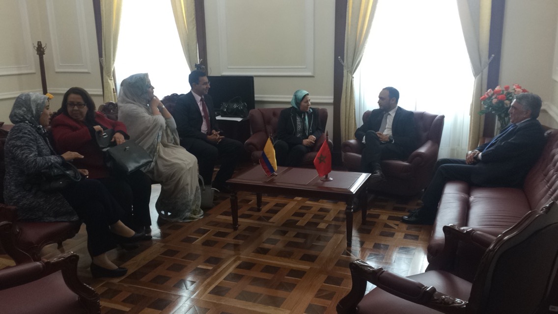 VISITA DE CORTESÍA DEL EMBAJADOR DEL REINO DE MARRUECOS Y SU DELEGACIÓN AL PRESIDENTE DE LA HONORABLE CÁMARA DE REPRESENTANTES