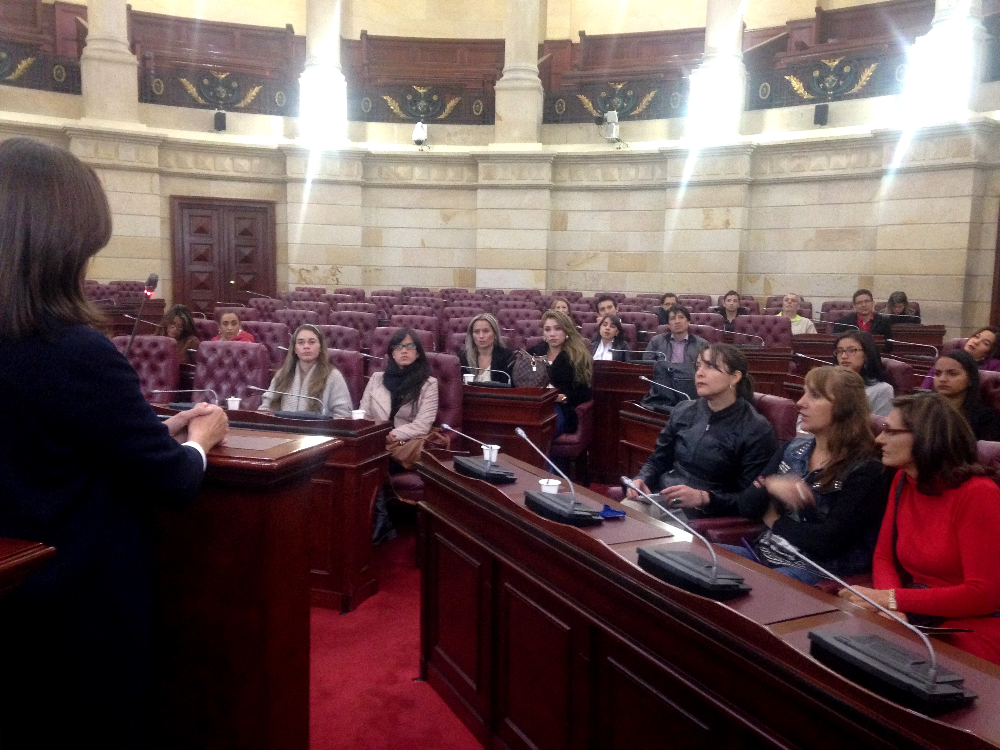 Taller de Protocolo con Claudia Trujillo.