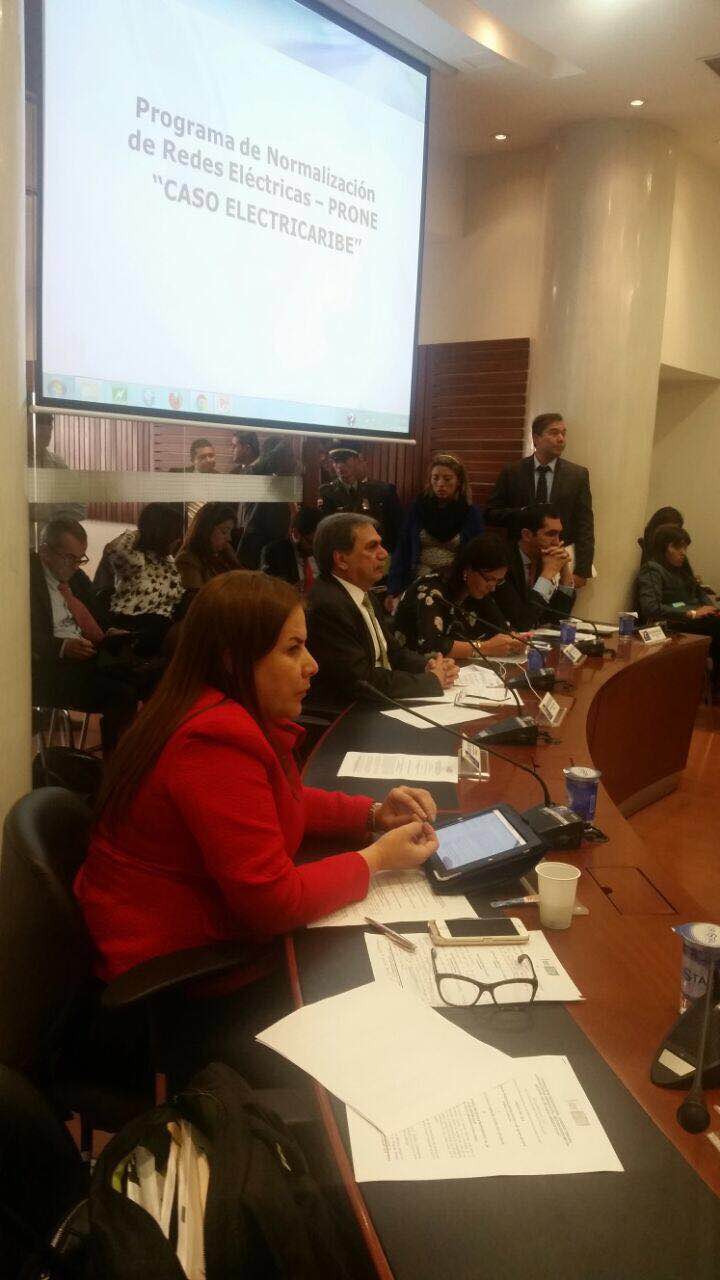 Representante Villalba confirma asistencia de Superservicios para debate de Electricaribe en el Congreso