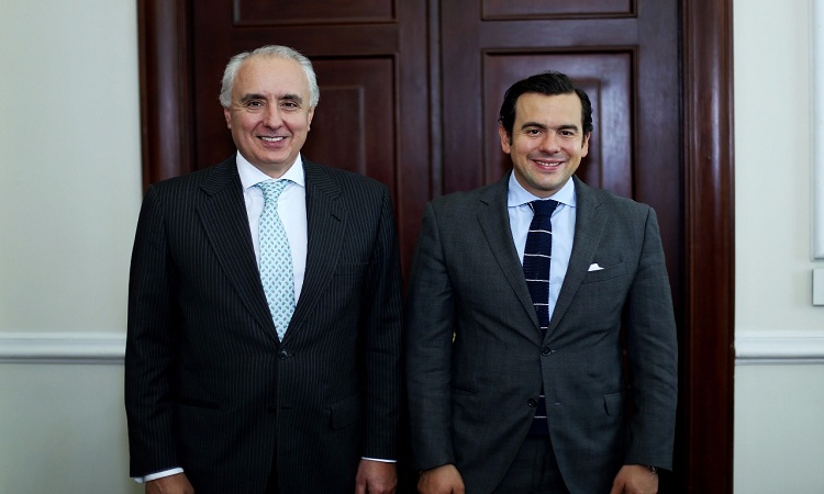 Presidente de la Cámara se reunió con el Embajador de España