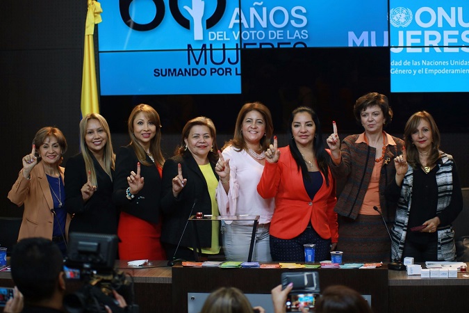 Conmemoración de los 60 años del voto de la mujer colombiana