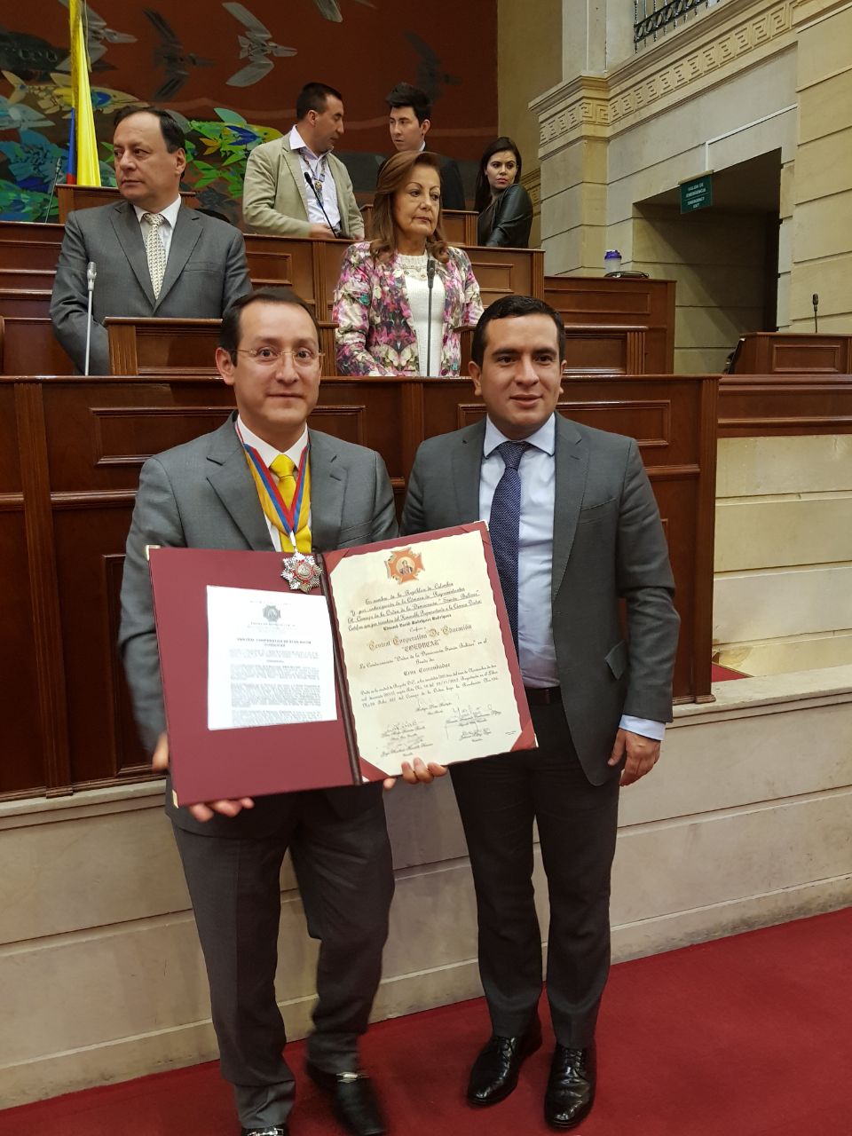 Central Cooperativa de Educación COEDUCAR por el H.R Edward David Rodríguez