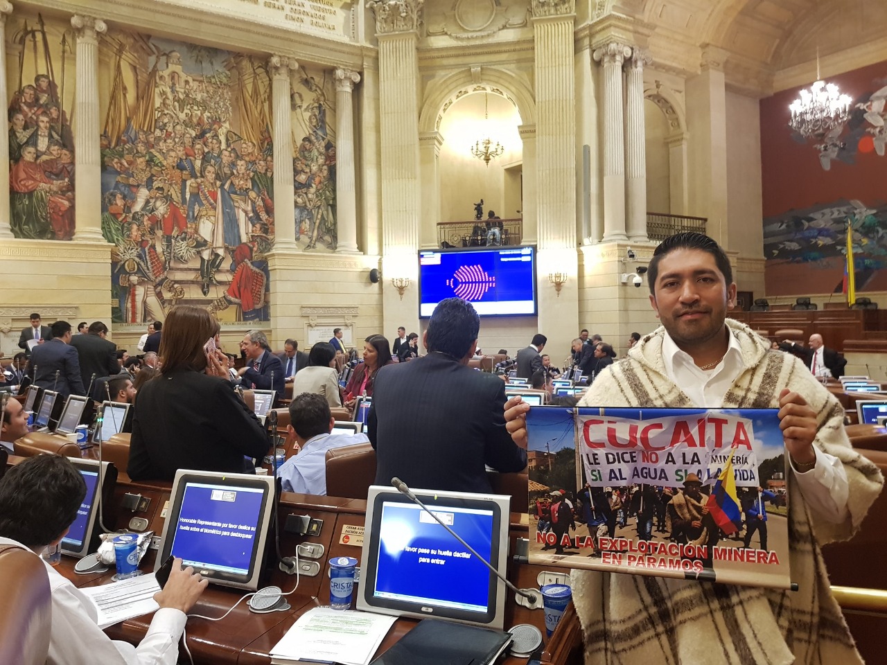 El Representante por Boyacá, César Pachón, busca garantías para el Campo Colombiano.