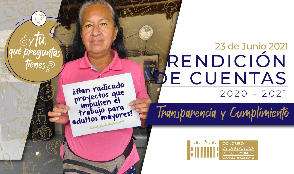 Rendición de Cuentas Cámara de Representantes 2020-2021
