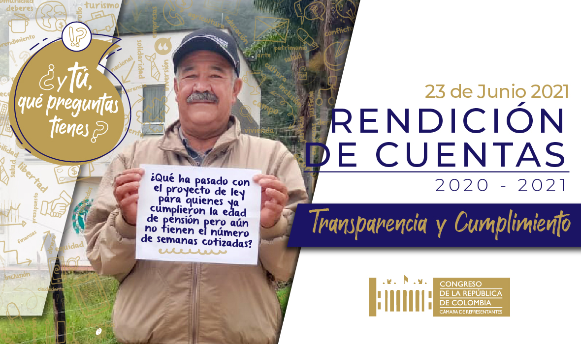 Rendición de Cuentas Cámara de Representantes 2020-2021