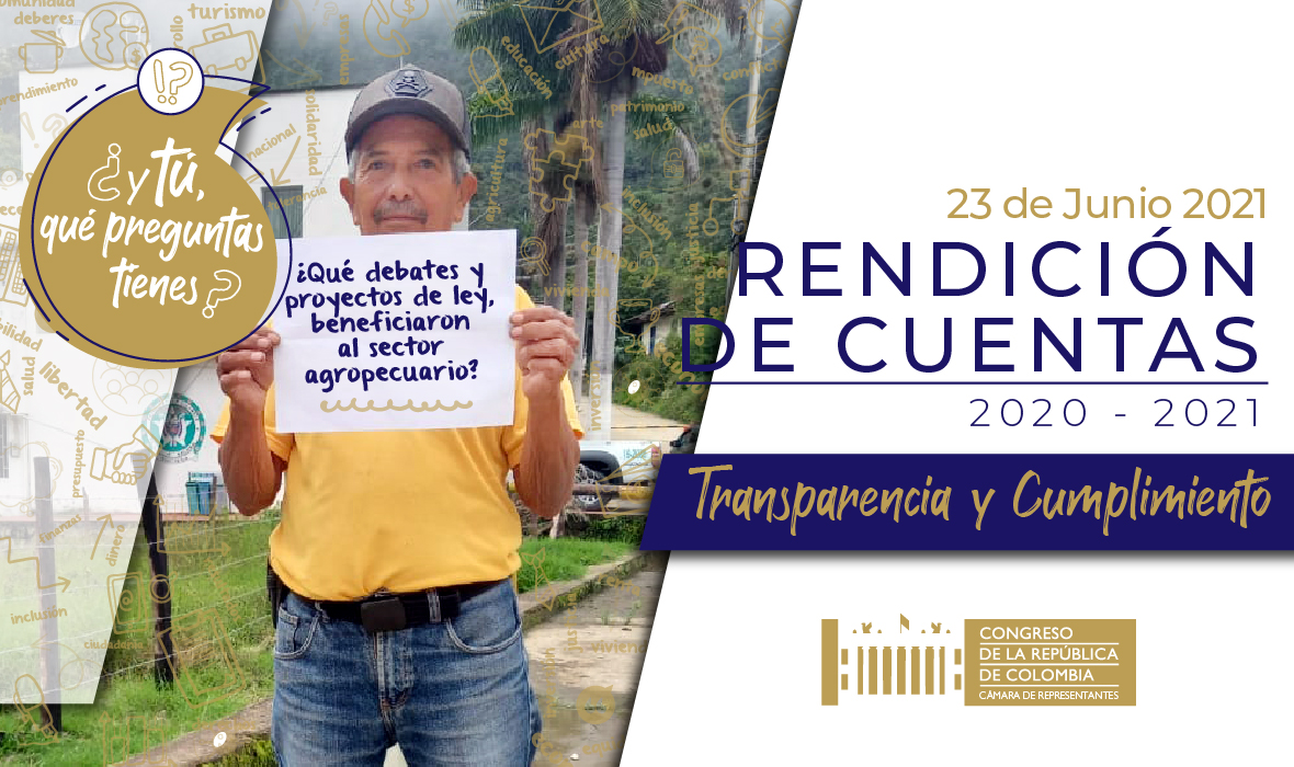 Rendición de Cuentas Cámara de Representantes 2020 - 2021