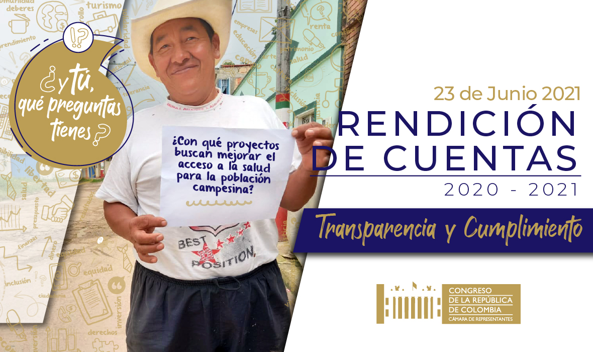 Rendición de Cuentas Cámara de Representantes 2020 - 2021