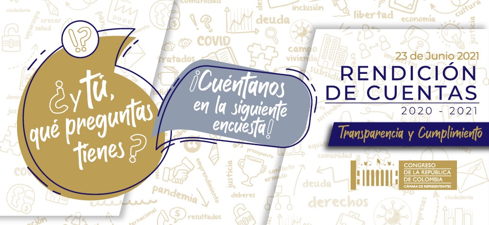 Rendición de Cuentas Cámara de Representantes
