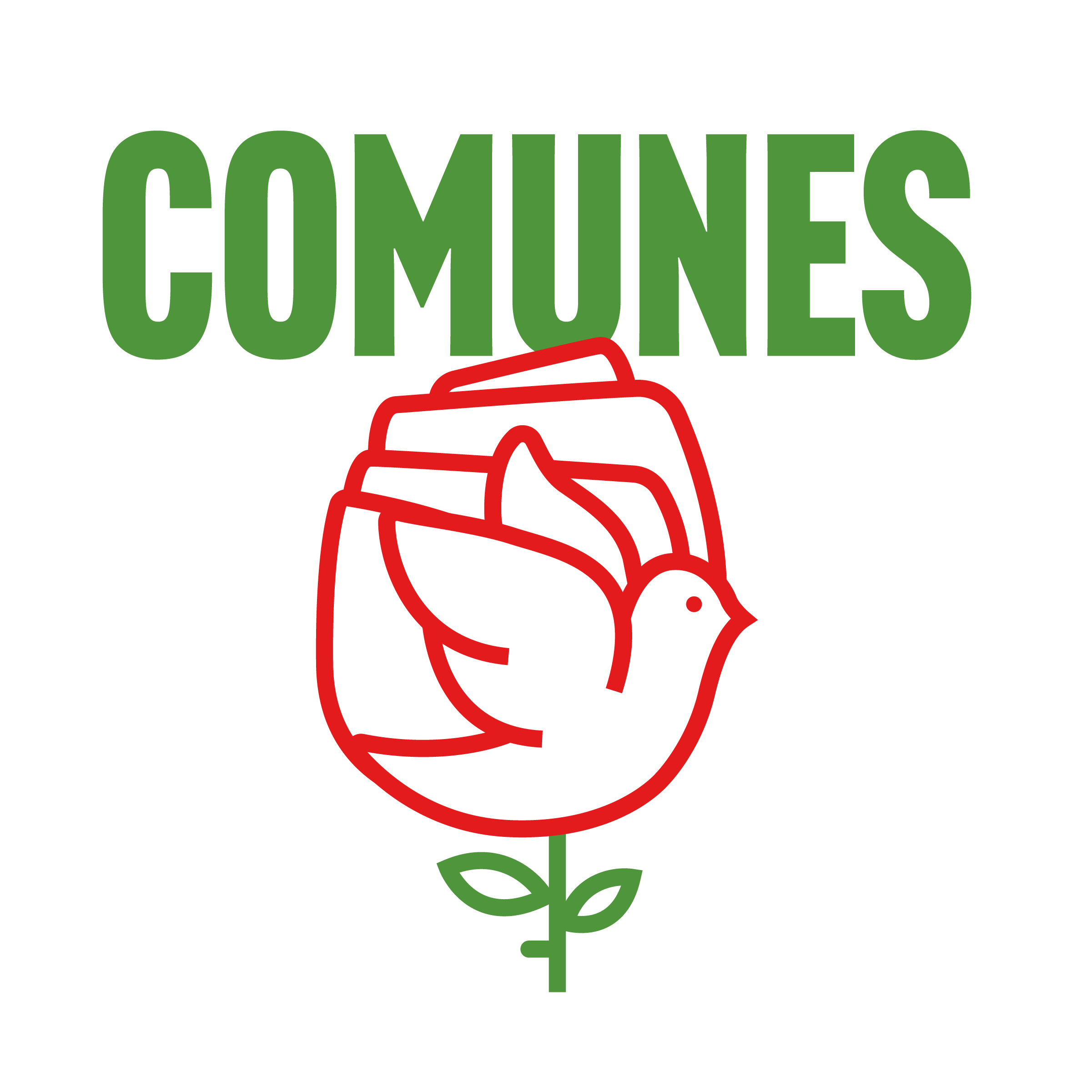 Logo del Partido Comunes
