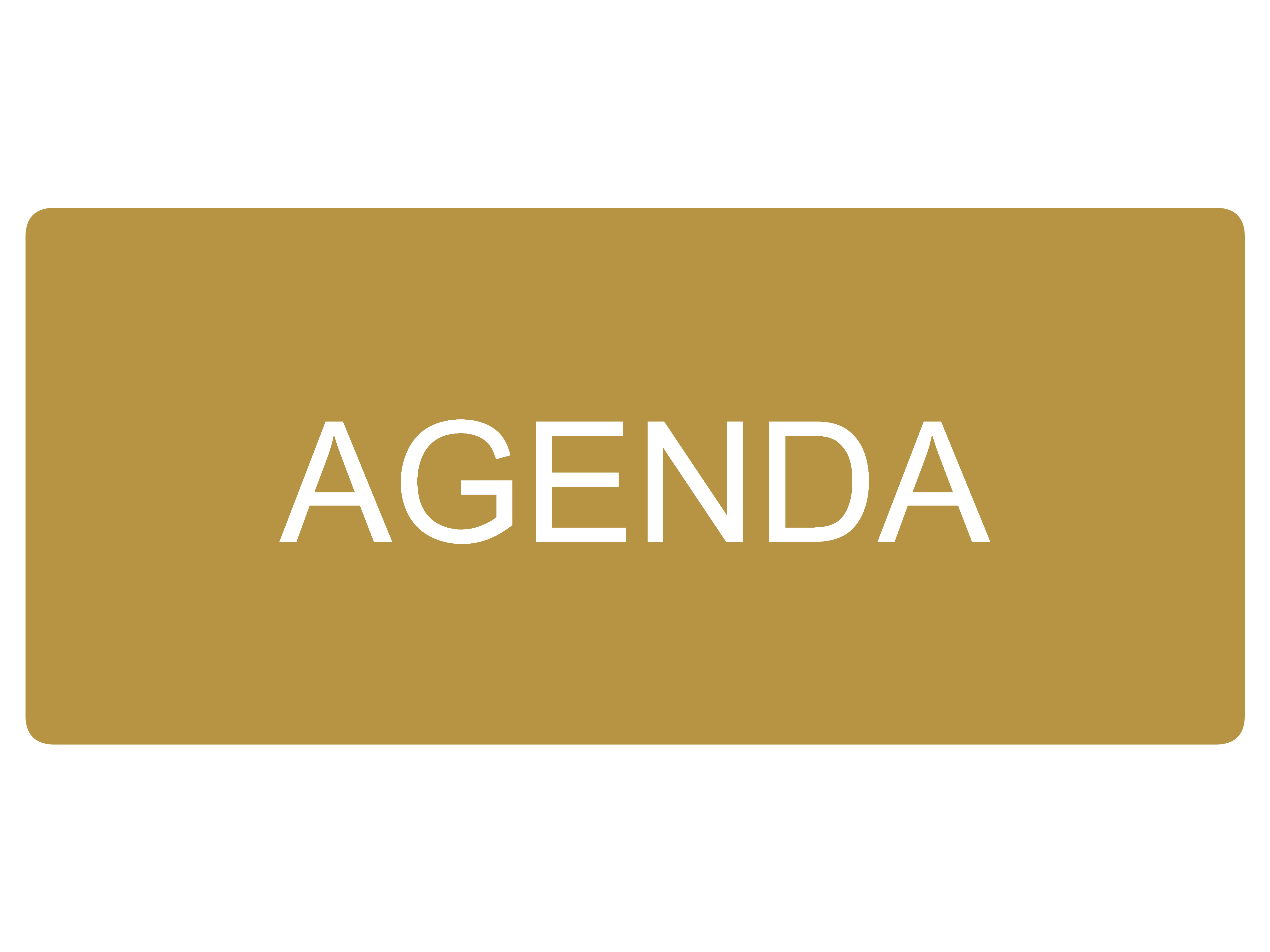 agenda