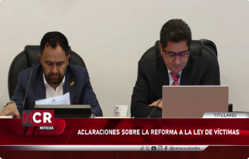 NCR. Noticiero Cámara de Representantes. Emisión 1 de Febrero de 2024