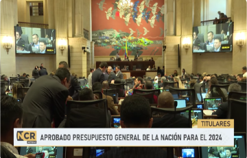 NCR. Noticiero Cámara de Representantes. Emisión 19 de Octubre de 2023