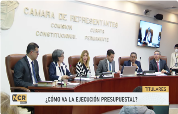 NCR. Noticiero Cámara de Representantes. Emisión 3 de Agosto de 2023