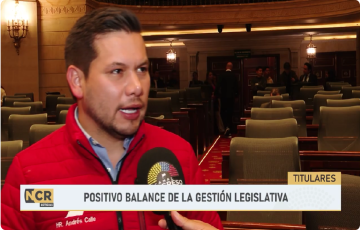 NCR. Noticiero Cámara de Representantes. Emisión 4 de Enero de 2024