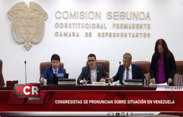 NCR. Noticiero Cámara de Representantes. Emisión 1 de Agosto de 2024