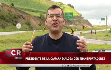 NCR. Noticiero Cámara de Representantes. Emisión 19 de Septiembre de 2024