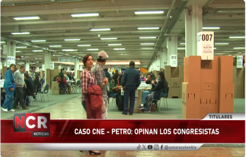 NCR. Noticiero Cámara de Representantes. Emisión 10 de Octubre de 2024