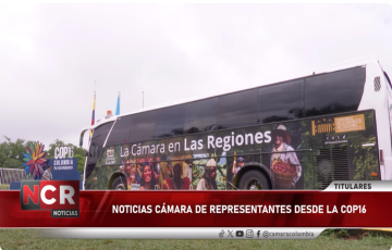 NCR. Noticiero Cámara de Representantes. Emisión 31 de Octubre de 2024