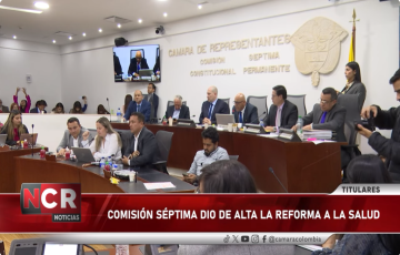 NCR. Noticiero Cámara de Representantes. Emisión 21 de Noviembre de 2024
