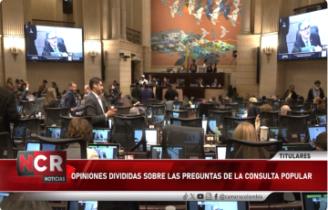 NCR. Noticiero Cámara de Representantes. Emisión 24 de Abril de 2025