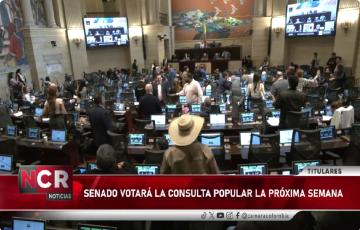 NCR. Noticiero Cámara de Representantes. Emisión 8 de Mayo de 2025