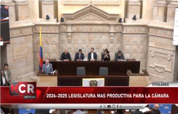 NCR. Noticiero Cámara de Representantes. Emisión 17 de Julio de 2025