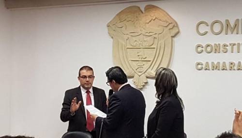 Un Vallecaucano nuevo vicepresidente de la comisión primera
