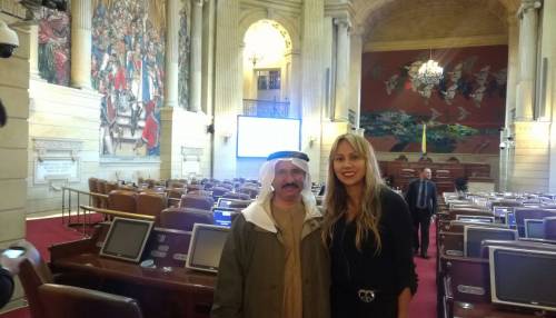 Visita de Emiratos Árabes al Congreso