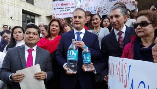 Admiten demanda contra aumento de facturación de agua