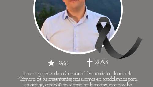 Tarjeta de Luto Comisión Tercera