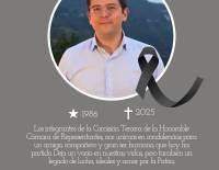 Tarjeta de Luto Comisión Tercera
